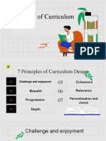 Principles of Curriculum Design