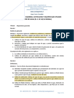 Reglamento de Calderas, Autoclaves Y Equipos Que Utilizan Vapor de Agua (D. S. #10/12 Minsal)