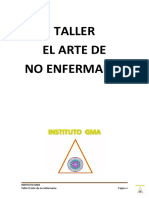 Taller El Arte de No Enfermarse