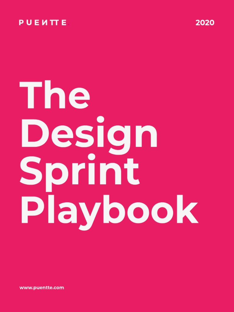 The Sprint Playbook - Puentte Design | PDF | Marketing | Diseño