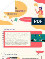 Conceptos de Comunicacion y Educacion