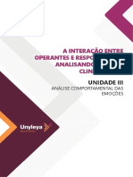 A Interação Entre Operantes E Respondentes: Analisando Eventos Clinicamente