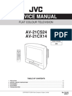 Service Manual: AV-21CS24 AV-21CX14