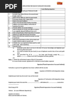 Post Office ECS Mandate Form PDF | PDF