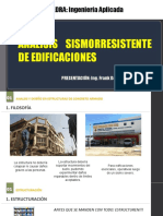 CÁTEDRA: Ingeniería Aplicada: Analisis Sismorresistente de Edificaciones