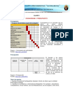 Unidad Educativa Fiscomisional La Dolorosa: Cronograma