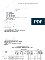 MA TRẬN SINH 11 GIỮA HK2