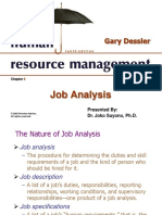 4. Job Analysis
