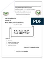 Extraction Par Solvant