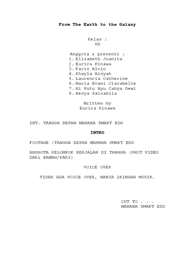 Eksplorasi Wahana Edukasi Angkasa | PDF