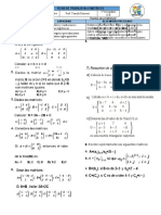 FICHA DE TRABAJO No. 6 MATRICES