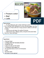 Bulalo Recipe