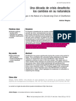 Megías 2020 Una década de crisis desafecta
