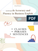 Towards Accuracy and Fluency in Business English