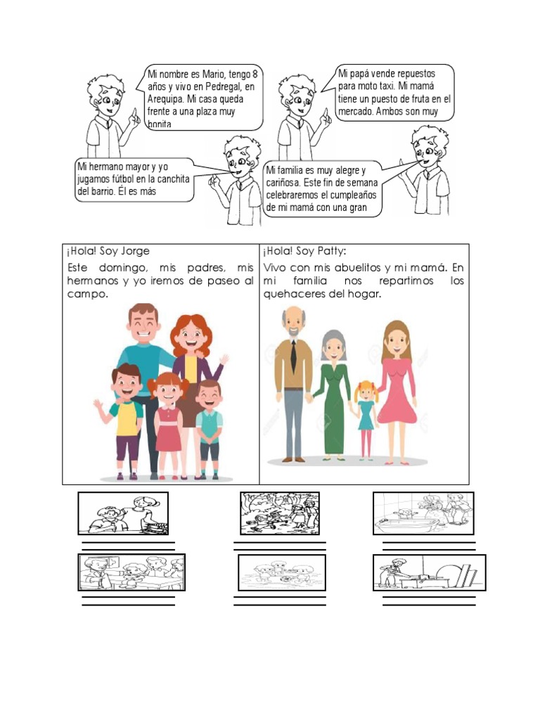 Ficha de Personal Social 17.04.2023 | PDF | Parentesco | Familia