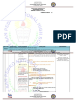 Weekly Home Learning Plan for Fort San Pedro National High School