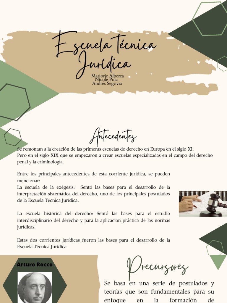 Escuela Técnica Jurídica y Derecho Penal | PDF | Derecho penal | Etica ...