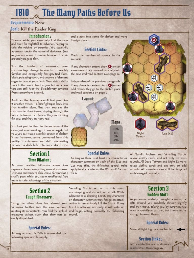 Gloomhaven: The Infinite Beyond | PDF