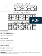 Medidas de Ventanales