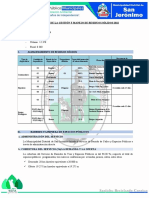 Diagnóstico de La Gestión y Manejo de Residuos Sólidos 2022