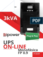 UPS 3KVA ONLINE Ipower