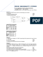 Acoe419 Test1 Date: 19/11/19: Department of Computer Science and Engineering