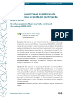 Periódicos acadêmicos brasileiros de Música 2000-2020