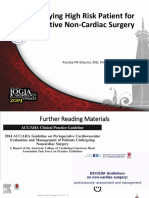 Identifying High Risk Patient For Elective Non Cardiac Surgery