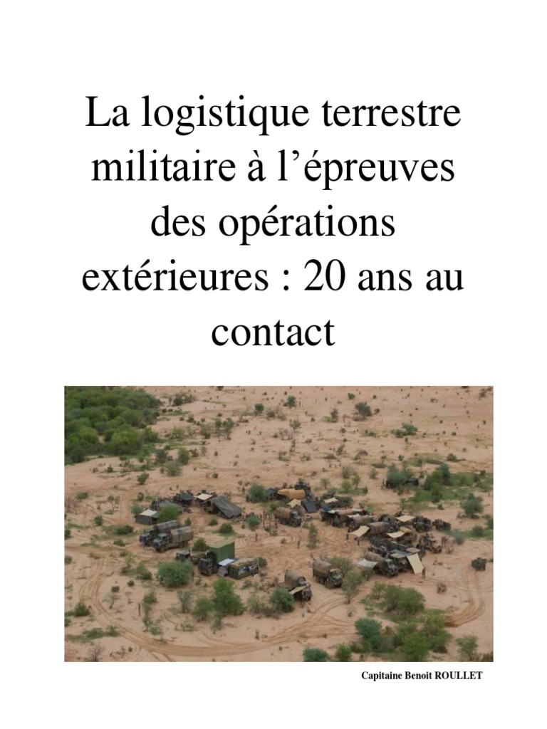 Logistique militaire : 20 ans d'opérations | PDF | Bataillon | Artillerie