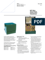 PDL 46-300 MTP Mini Three Phase Distribution Transformer