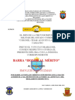 Barra "Honor Al Mérito": Sm/3 Luis Jose Guzman