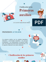 Clase Muestra de Primeros Auxilios