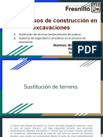 Procesos de Construcción en Excavaciones