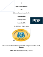 Sandeep Tomar Miniproject Report 1