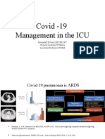 Covid 19 Care in The ICU - Bernadett