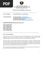 Atp 104 Trial Advocacy Course Outline 2023-2024