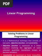 Linear Programming