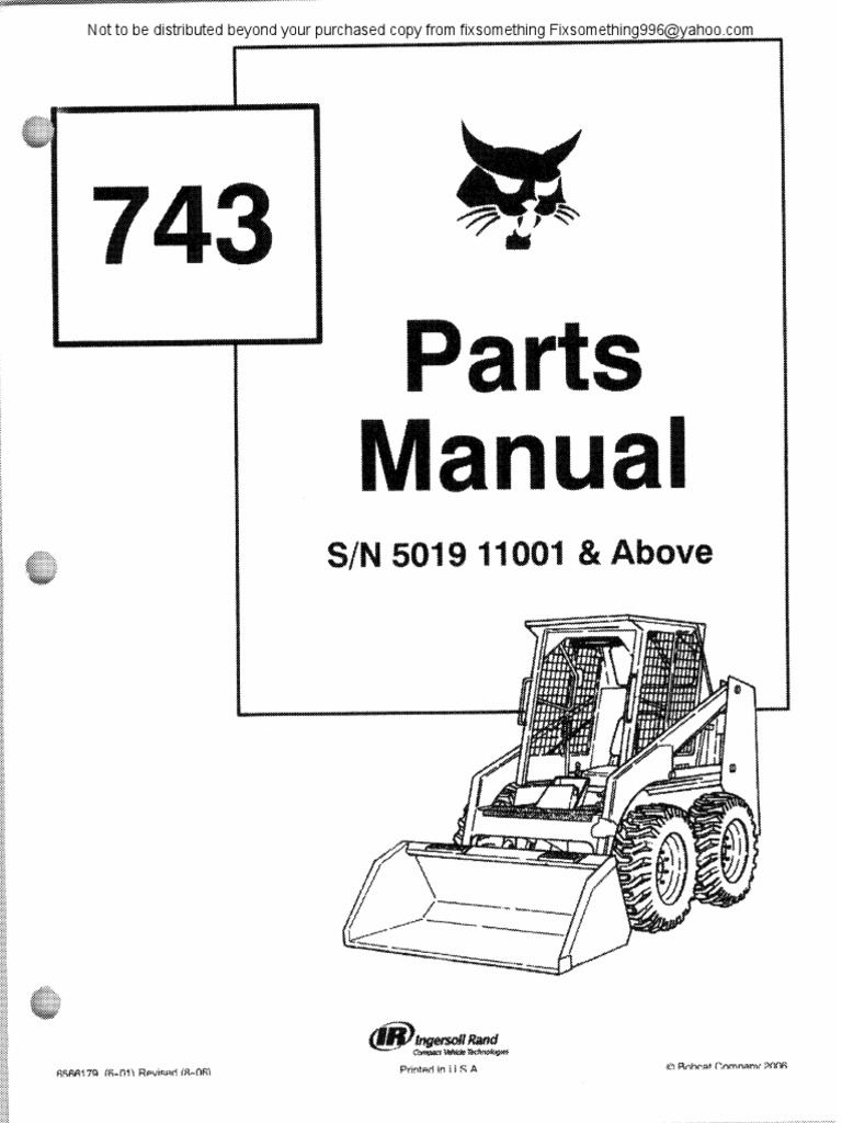 BOBCAT 743 PARTS MANUAL PDF FREE DOWNLOAD intelligence overview