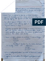 Physiotherapy Notes Handwritten