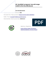 Timrex - Diplomski Studijski Program-2022-Rgn 2167-Published