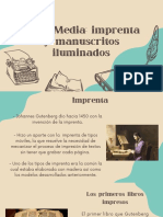 Edad Media: Imprenta y Manuscritos Iluminados