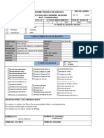 Informe técnico de servicio PC Sindicato Choferes