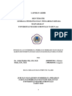 Pengelolaan Sumberdaya Perikanan Berbasis Masyarakat Di Desa Patuhu Kecamatan Randangan Kabupaten Pohuwato