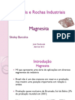 37 - O Estudo minerio Magnesita