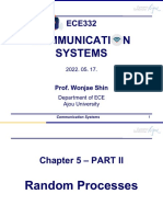 Communicati N Systems: Prof. Wonjae Shin