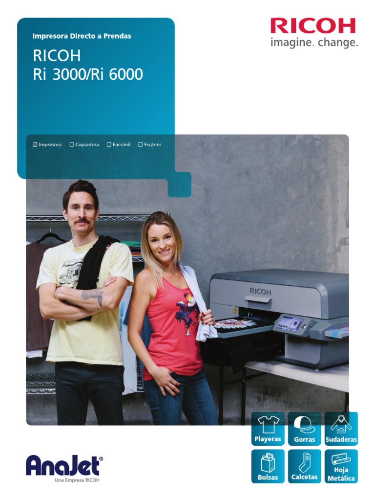 Ricoh Ri 3000 Ri 6000 Folleto | Descargar gratis PDF | Impresora ...