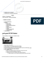 Direct print  PCB with Printer