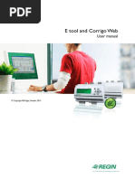 E Tool and Corrigo Web: User Manual