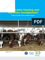 Dairy Cattle Feeding and Nutrition Management Training Manual and Guideline 0