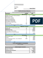 Costo de Produccion Fincas Actualizado